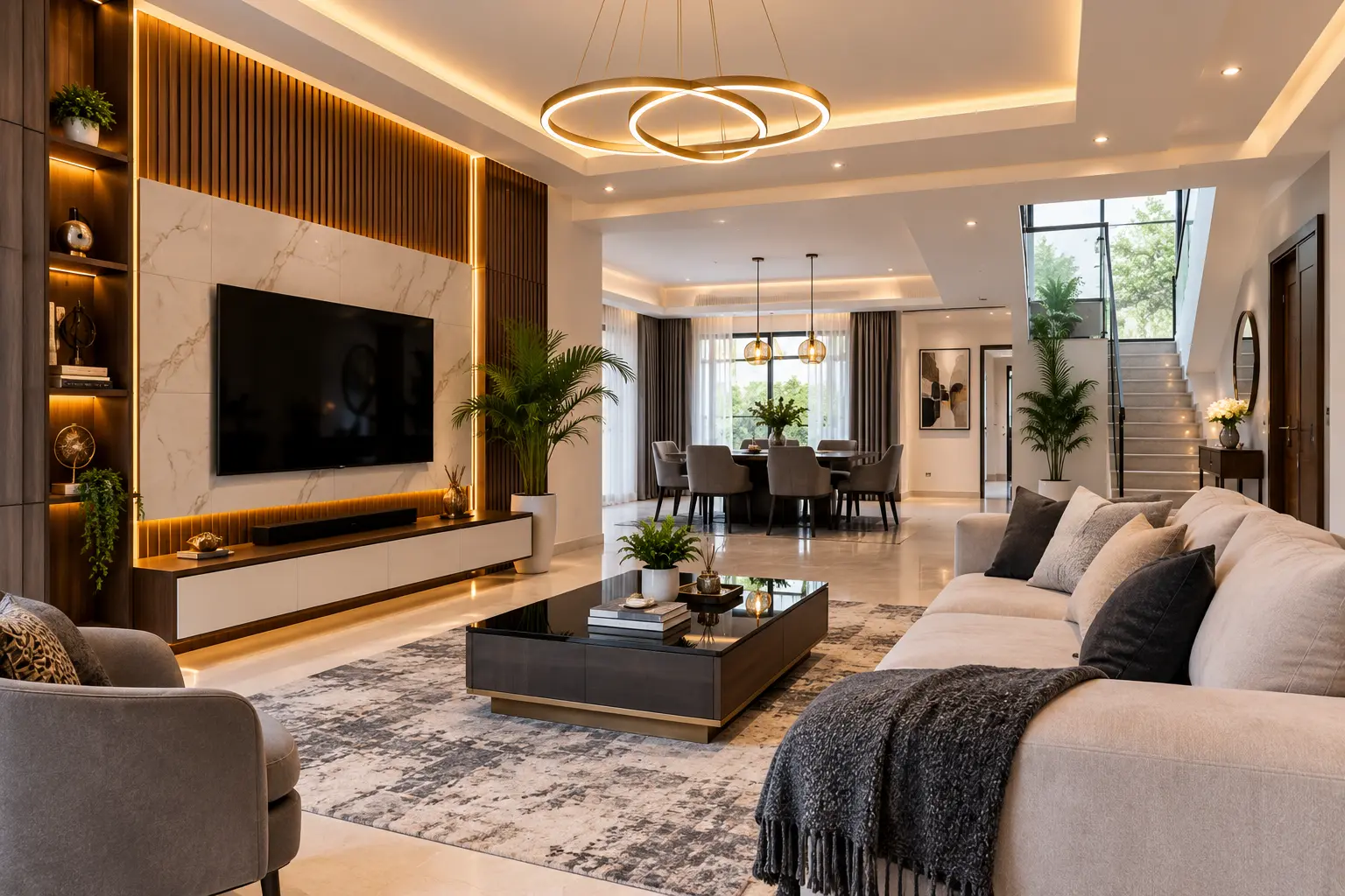Contemporary home interior